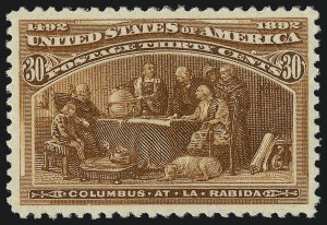 Sale Number 1061, Lot Number 3704, 1c-30c 1893 Columbian Issue (Scott 230-239) Sale Number 1061, Lot Number 3704, 1c-30c 1893 Columbian Issue (Scott 230-239)