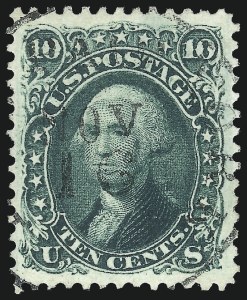 Sale Number 1062, Lot Number 198, 1861-66 Issue (Scott 56-69) Sale Number 1062, Lot Number 198, 1861-66 Issue (Scott 56-69)