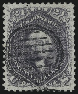 Sale Number 1074, Lot Number 755, 24c Lilac, Steel Blue, Violet Shades, 1861 Issue (Scott 70-70d) Sale Number 1074, Lot Number 755, 24c Lilac, Steel Blue, Violet Shades, 1861 Issue (Scott 70-70d)