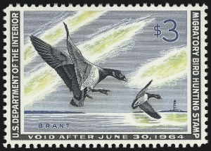 Sale Number 1076, Lot Number 2029, United States Hunting Permit Singles (Continued...) Sale Number 1076, Lot Number 2029, United States Hunting Permit Singles (Continued...)