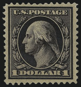 Sale 1077, Lot 231, 1904 Louisiana Purchase thru Bluish Paper (Scott 323-366), $1.00 Violet Brown (342) Sale 1077, Lot 231, 1904 Louisiana Purchase thru Bluish Paper (Scott 323-366)