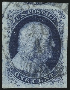 Sale Number 1084, Lot Number 3046, 1c 1851-56 Issue (Scott 5-9) Sale Number 1084, Lot Number 3046, 1c 1851-56 Issue (Scott 5-9)