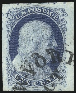 Sale Number 1084, Lot Number 3050, 1c 1851-56 Issue (Scott 5-9) Sale Number 1084, Lot Number 3050, 1c 1851-56 Issue (Scott 5-9)