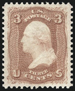 Sale Number 1090, Lot Number 1193, 1861-66 Issue (Scott 56-78) Sale Number 1090, Lot Number 1193, 1861-66 Issue (Scott 56-78)