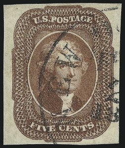 Sale Number 1092, Lot Number 1013, 1851 Issue (Scott 7-17) Sale Number 1092, Lot Number 1013, 1851 Issue (Scott 7-17)