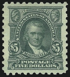 Sale 1092, Lot 1580, Group lots, $2.00 Dark Blue, $5.00 Light Green (479-480) Sale 1092, Lot 1580, Group lots