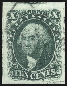 Sale Number 1106, Lot Number 3029, 1851-56 Issue Sale Number 1106, Lot Number 3029, 1851-56 Issue