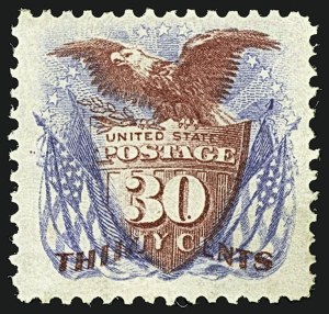 Sale Number 1109, Lot Number 686, 1875 Re-Issue of 1869 Pictorial Issue, Off-Cover (Scott 124-132) Sale Number 1109, Lot Number 686, 1875 Re-Issue of 1869 Pictorial Issue, Off-Cover (Scott 124-132)