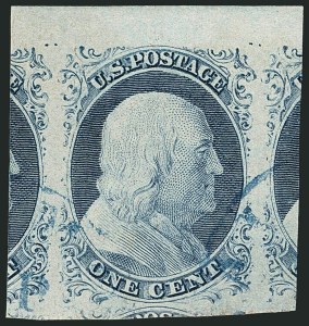 Sale Number 1115, Lot Number 2069, 1c 1851-56 Issue, cont. (Scott 8A-9) Sale Number 1115, Lot Number 2069, 1c 1851-56 Issue, cont. (Scott 8A-9)