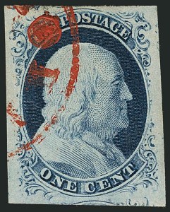 Sale Number 1115, Lot Number 2074, 1c 1851-56 Issue, cont. (Scott 8A-9) Sale Number 1115, Lot Number 2074, 1c 1851-56 Issue, cont. (Scott 8A-9)