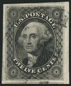 Sale Number 1115, Lot Number 2150, 12c 1851-56 Issue (Scott 17) Sale Number 1115, Lot Number 2150, 12c 1851-56 Issue (Scott 17)
