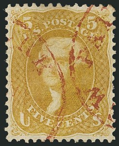 Sale Number 1115, Lot Number 2204, 1861-66 Issue (Scott 56-67) Sale Number 1115, Lot Number 2204, 1861-66 Issue (Scott 56-67)