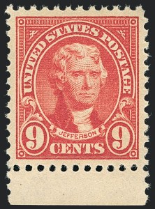 Sale Number 1120, Lot Number 1539, 1922-29 Issues (Scott 551-621) Sale Number 1120, Lot Number 1539, 1922-29 Issues (Scott 551-621)