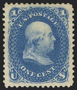 Sale Number 1122, Lot Number 57, 1875 Re-Issue of 1861-66 Issue (Scott 102-111) Sale Number 1122, Lot Number 57, 1875 Re-Issue of 1861-66 Issue (Scott 102-111)