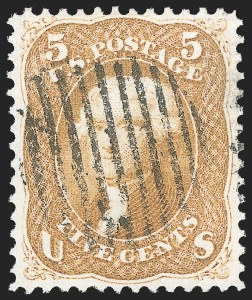 Sale Number 1133, Lot Number 97, 1861-66 Issue (Scott 56-78) Sale Number 1133, Lot Number 97, 1861-66 Issue (Scott 56-78)
