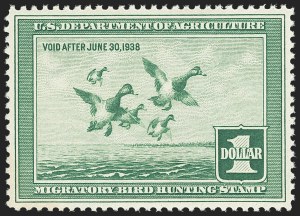 Sale Number 1150, Lot Number 1359, Hunting Permits Sale Number 1150, Lot Number 1359, Hunting Permits