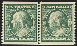 Sale Number 1163, Lot Number 292, 1910-13 Washington-Franklin Issue (Scott 374-396) Sale Number 1163, Lot Number 292, 1910-13 Washington-Franklin Issue (Scott 374-396)