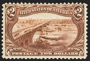 Sale 1172, Lot 601, 1898 Trans-Mississippi Issue (Scott 285-293), 50c-$2.00 Trans-Mississippi (291-293) Sale 1172, Lot 601, 1898 Trans-Mississippi Issue (Scott 285-293)