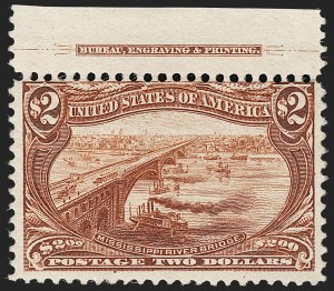 Sale 1175, Lot 583, 1898 Trans-Mississippi Issue (Scott 285-293), $2.00 Trans-Mississippi (293) Sale 1175, Lot 583, 1898 Trans-Mississippi Issue (Scott 285-293)