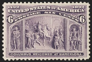 Sale Number 1179, Lot Number 2243, 1c-50c 1893 Columbian Issue (Scott 230-240) Sale Number 1179, Lot Number 2243, 1c-50c 1893 Columbian Issue (Scott 230-240)