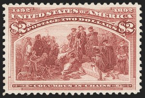 Sale Number 1187, Lot Number 375, 1893 Columbian Issue (Scott 230-245) Sale Number 1187, Lot Number 375, 1893 Columbian Issue (Scott 230-245)