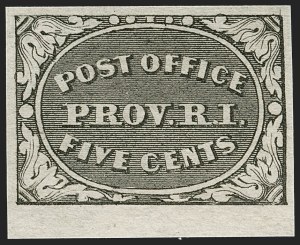 Sale Number 1197, Lot Number 1501, Postmasters' Provisionals Sale Number 1197, Lot Number 1501, Postmasters' Provisionals