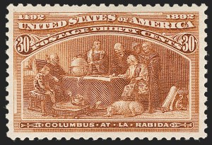 Sale Number 1199, Lot Number 1316, 1893 Columbian Issue (Scott 230-245) Sale Number 1199, Lot Number 1316, 1893 Columbian Issue (Scott 230-245)
