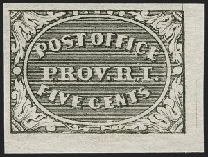 Sale Number 1209, Lot Number 1081, Postmasters' Provisionals Sale Number 1209, Lot Number 1081, Postmasters' Provisionals