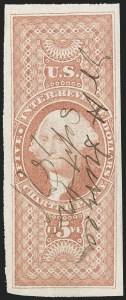 Sale Number 1209, Lot Number 1496, Revenues: First Issue Imperforate, cont. (R77a-R102a) Sale Number 1209, Lot Number 1496, Revenues: First Issue Imperforate, cont. (R77a-R102a)