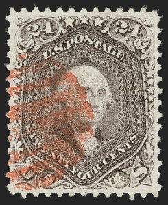 Sale Number 1219, Lot Number 189, 1861-66 Issue, cont. (Scott 67-70d) Sale Number 1219, Lot Number 189, 1861-66 Issue, cont. (Scott 67-70d)