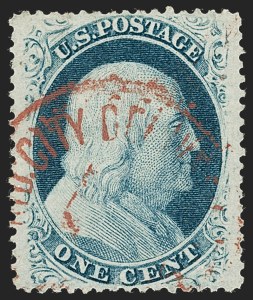 Sale Number 1221, Lot Number 1121, 1857-60 Issue (Scott 18-39) Sale Number 1221, Lot Number 1121, 1857-60 Issue (Scott 18-39)