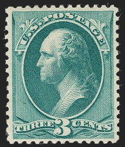 Sale Number 1221, Lot Number 1333, 1881-87 American Bank Note Co. Issues (Scott 205-218) Sale Number 1221, Lot Number 1333, 1881-87 American Bank Note Co. Issues (Scott 205-218)