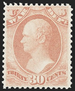 Sale 1221, Lot 1673, Officials, 30c War (O92) Sale 1221, Lot 1673, Officials