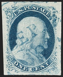 Sale Number 1227, Lot Number 2162, 1c 1851-56 Issue (Scott 5A-9) Sale Number 1227, Lot Number 2162, 1c 1851-56 Issue (Scott 5A-9)