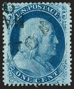 Sale Number 1227, Lot Number 2244, 1c 1857-60 Issue (Scott 18-24) Sale Number 1227, Lot Number 2244, 1c 1857-60 Issue (Scott 18-24)