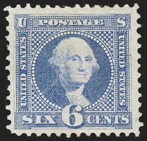 Sale 1227, Lot 2613, 1c-12c 1869 Pictorial Issue (Scott 112-117), 6c Ultramarine (115) Sale 1227, Lot 2613, 1c-12c 1869 Pictorial Issue (Scott 112-117)