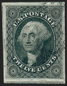 Sale Number 1230, Lot Number 1729, 1851-56 Issue (Scott 5-17) Sale Number 1230, Lot Number 1729, 1851-56 Issue (Scott 5-17)