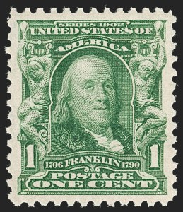 Sale Number 1231, Lot Number 218, 1902-08 Issues (Scott 300-319) Sale Number 1231, Lot Number 218, 1902-08 Issues (Scott 300-319)