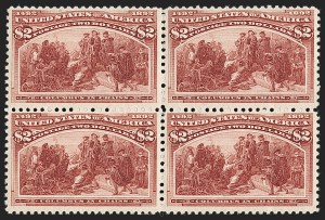 Sale 1234, Lot 265, 1893 Columbian Issue (Scott 230-245), $1.00-$5.00 Columbian (241-245) Sale 1234, Lot 265, 1893 Columbian Issue (Scott 230-245)