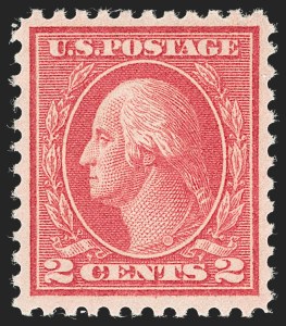 Sale 1235, Lot 1355, 1917-20 Issues (Scott 485-550), 2c Deep Rose, Ty. Ia (500) Sale 1235, Lot 1355, 1917-20 Issues (Scott 485-550)