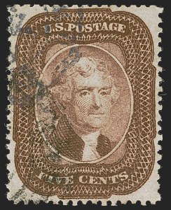 Sale Number 1245, Lot Number 1112, 1857-60 Issue (Scott 18-30A) Sale Number 1245, Lot Number 1112, 1857-60 Issue (Scott 18-30A)