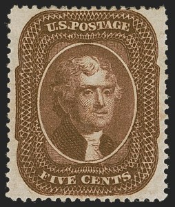 Sale Number 1245, Lot Number 1115, 1857-60 Issue (Scott 18-30A) Sale Number 1245, Lot Number 1115, 1857-60 Issue (Scott 18-30A)