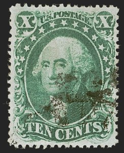 Sale Number 1245, Lot Number 1120, 1857-60 Issue, cont. (Scott 31-39) Sale Number 1245, Lot Number 1120, 1857-60 Issue, cont. (Scott 31-39)