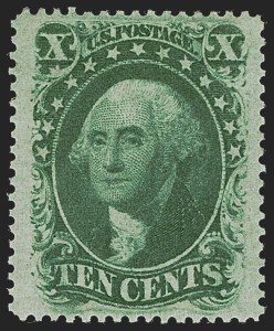 Sale Number 1245, Lot Number 1127, 1857-60 Issue, cont. (Scott 31-39) Sale Number 1245, Lot Number 1127, 1857-60 Issue, cont. (Scott 31-39)