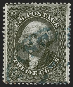 Sale Number 1245, Lot Number 1130, 1857-60 Issue, cont. (Scott 31-39) Sale Number 1245, Lot Number 1130, 1857-60 Issue, cont. (Scott 31-39)