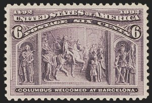 Sale Number 1245, Lot Number 1464, 1c-30c 1893 Columbian Issue (Scott 230-239) Sale Number 1245, Lot Number 1464, 1c-30c 1893 Columbian Issue (Scott 230-239)