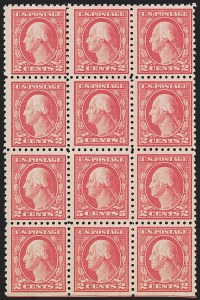 Sale 1245, Lot 1910, 1916-17 Issues (Scott 462-480), 5c Carmine, Error (467) Sale 1245, Lot 1910, 1916-17 Issues (Scott 462-480)