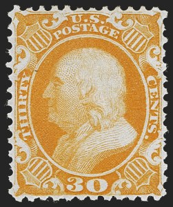 Sale Number 1247, Lot Number 100, 1875 Reprint of 1857-60 Issue (Scott 40-47) Sale Number 1247, Lot Number 100, 1875 Reprint of 1857-60 Issue (Scott 40-47)