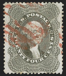Sale Number 1247, Lot Number 80, 1857-60 Issue (Scott 18-39) Sale Number 1247, Lot Number 80, 1857-60 Issue (Scott 18-39)