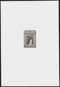 Sale 1249, Lot 28, 1875 Continental Bank Note Co. Proofs, $6.00 1875 Issue, Large Die Trial Color Proofs on India (PR26TC1a) Sale 1249, Lot 28, 1875 Continental Bank Note Co. Proofs